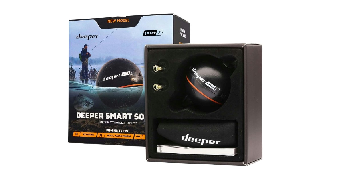 Cercatore di pesce sonar intelligente Deeper PRO+ 2