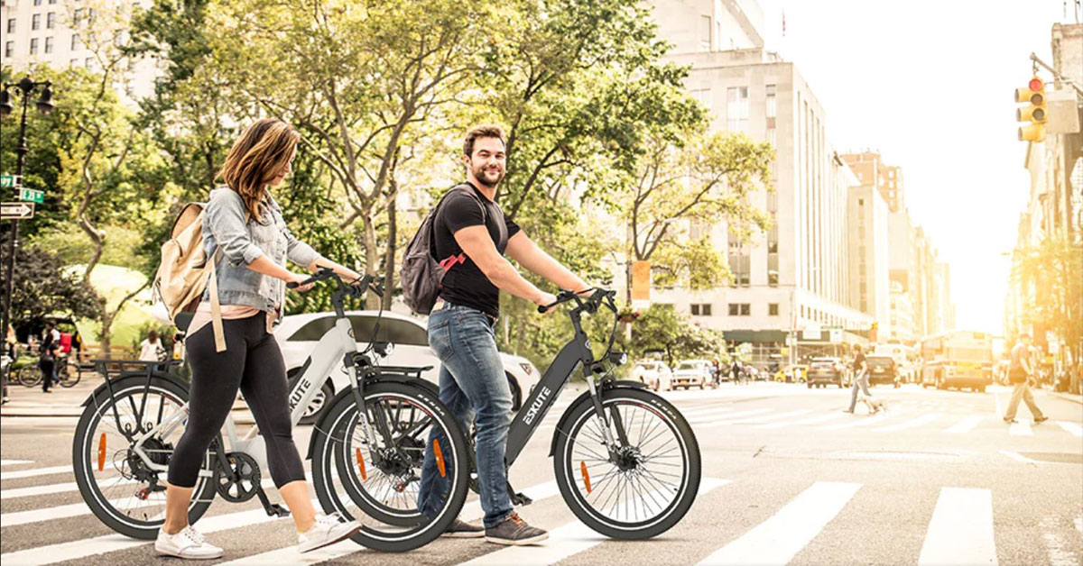 ESKUTE E-Bike Polluno Plus migliore bicicletta elettrica per la consegna di cibo