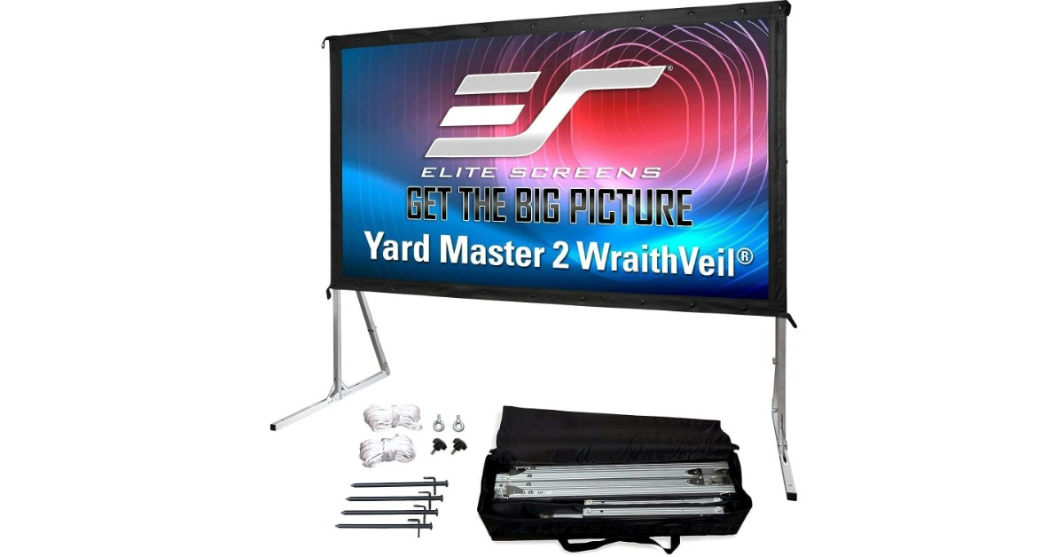 Elite Screens Yard Master 2 schermo proiezione con supporto
