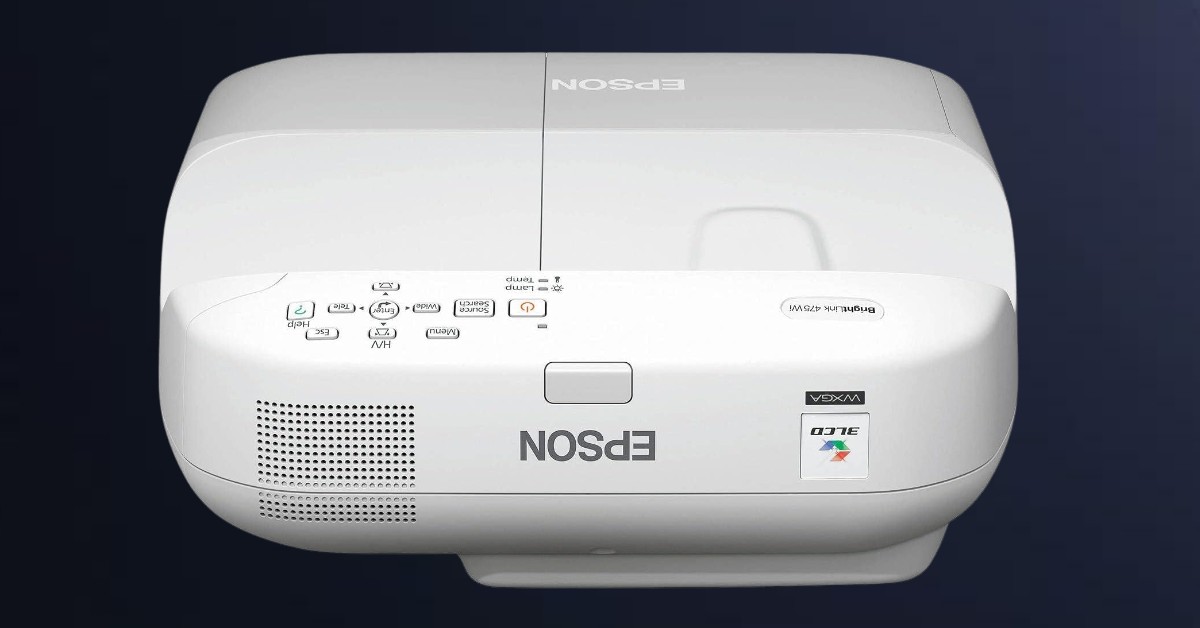 Proiettore interattivo Epson BrightLink 475Wi a focale corta