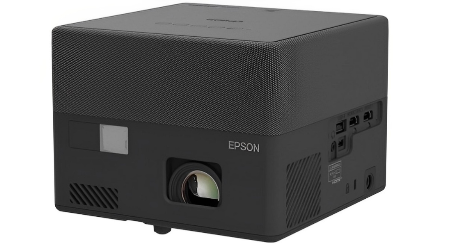 Videoproiettore wireless Epson EpiqVision Mini EF12 con bluetooth