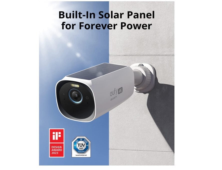 videosorveglianza senza cloud eufy Security eufyCam 3
