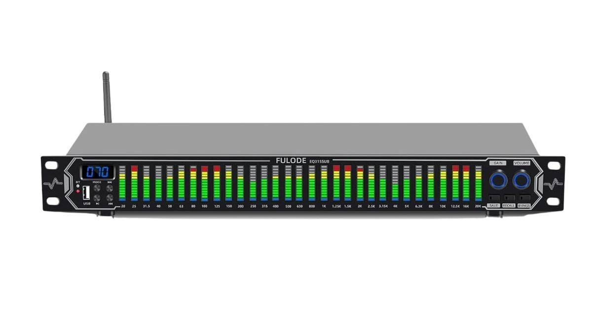 FULODE Equalizzatore parametrico per casa