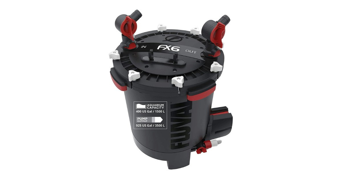 Fluval FX6 miglior filtro per acquario di tartarughe