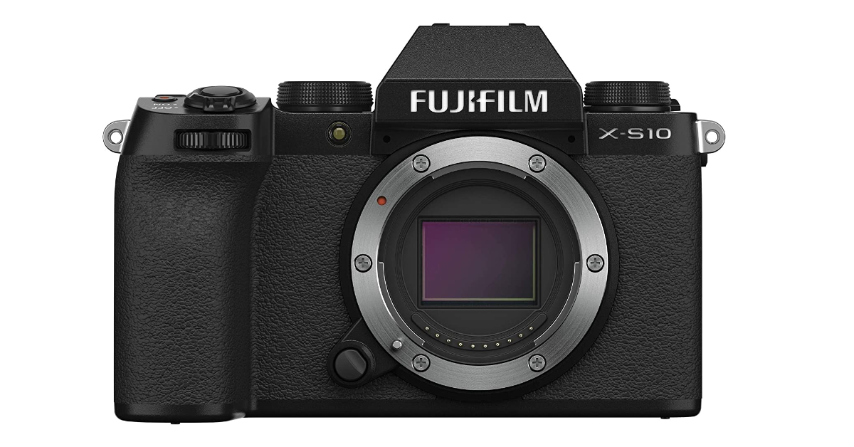 Fujifilm X-S10 Videocamera mirrorless per le interviste