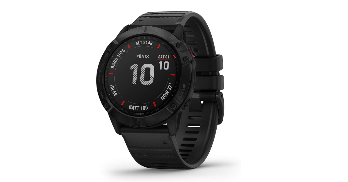 GARMIN FENIX 6X SAPPHIRE MULTISPORT fitness tracker senza telefono