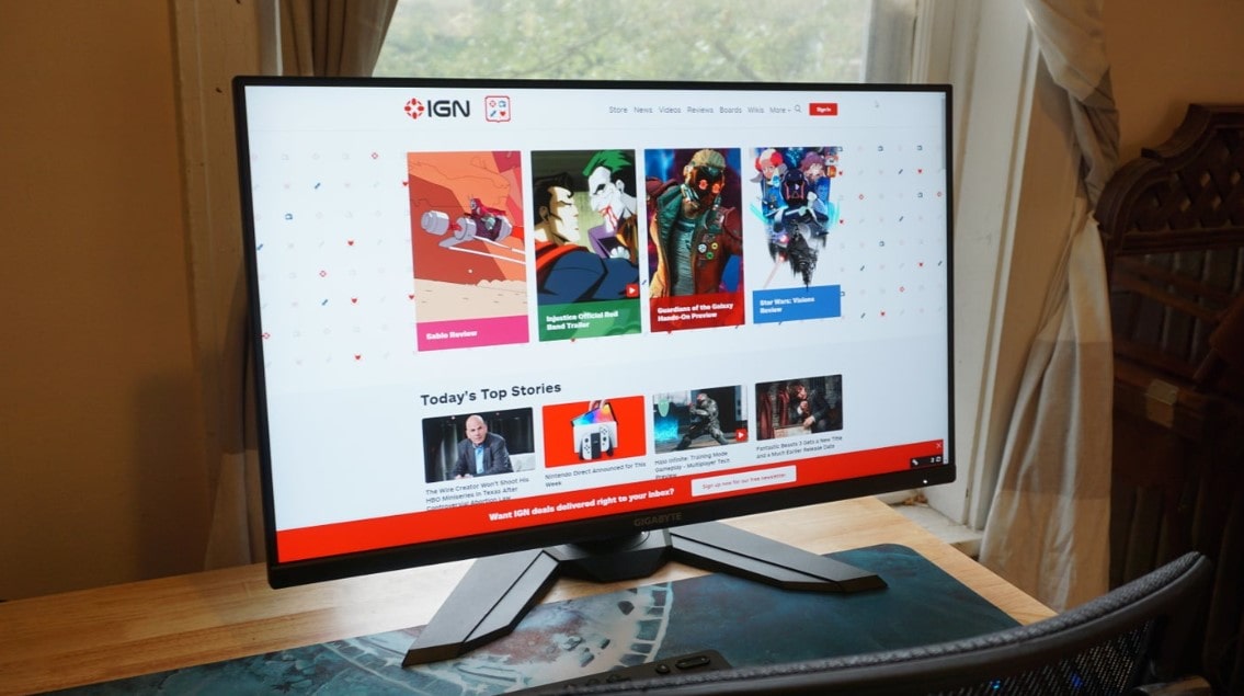 schermo gaming competitivo GIGABYTE M32U