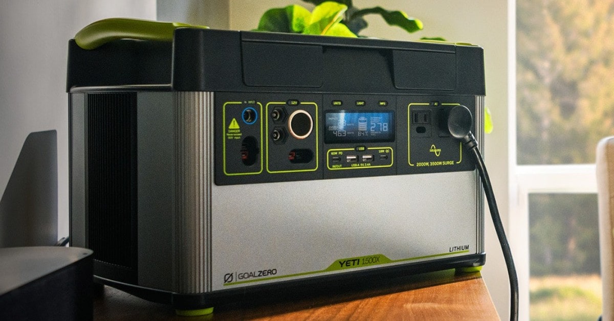 miglior power station Goal Zero Yeti 1000 Core