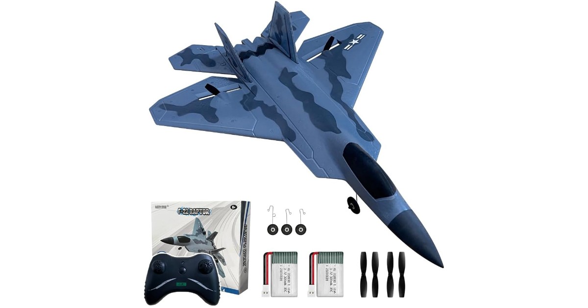 HAWK'S WORK F22 miglior aereo radiocomandato