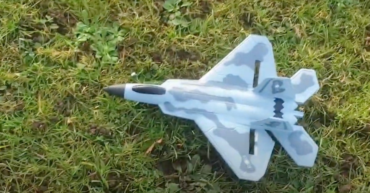 Aereo rc HAWK'S WORK F22