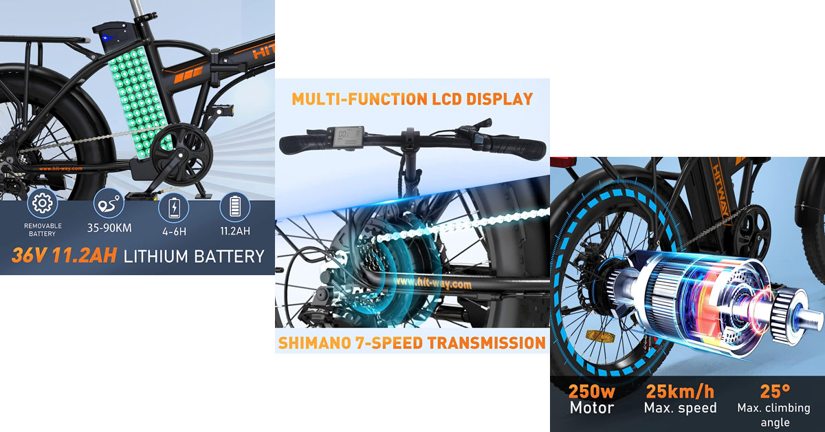 HITWAY migliore bicicletta elettrica per la consegna di cibo