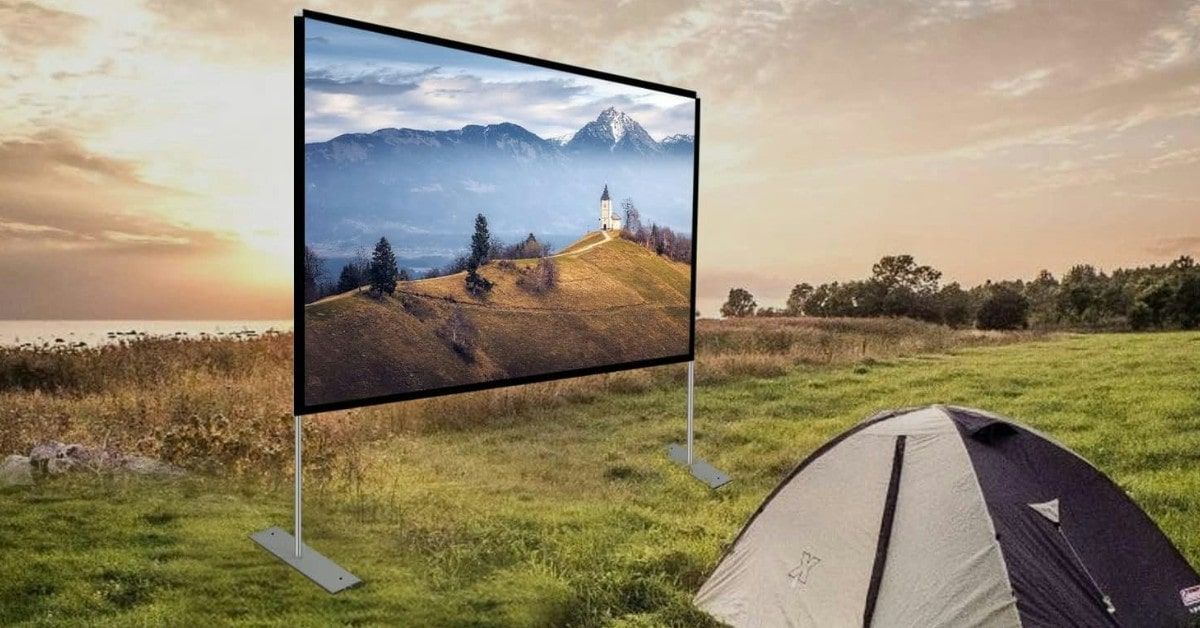 recensioni schermi portatili per proiettore HOIN