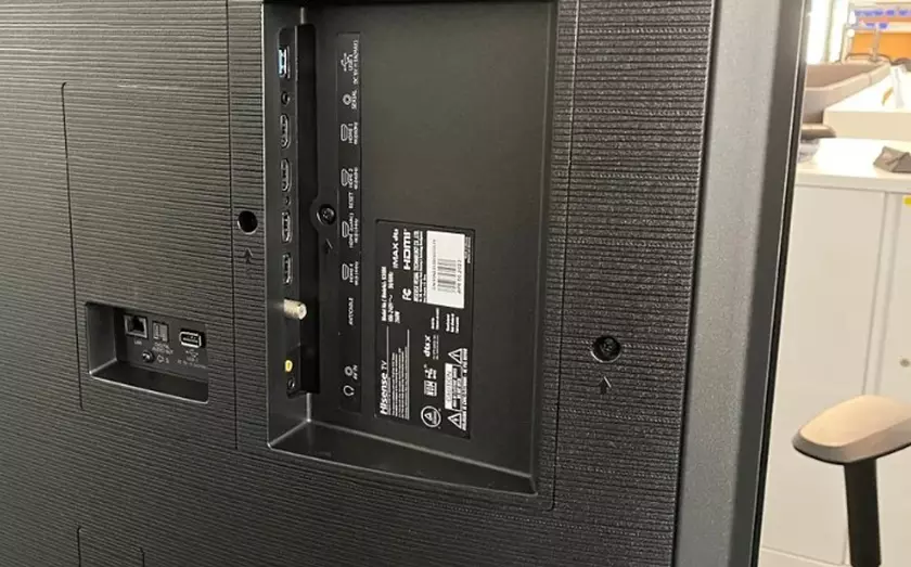 Hisense U8N TV Mini-LED per film