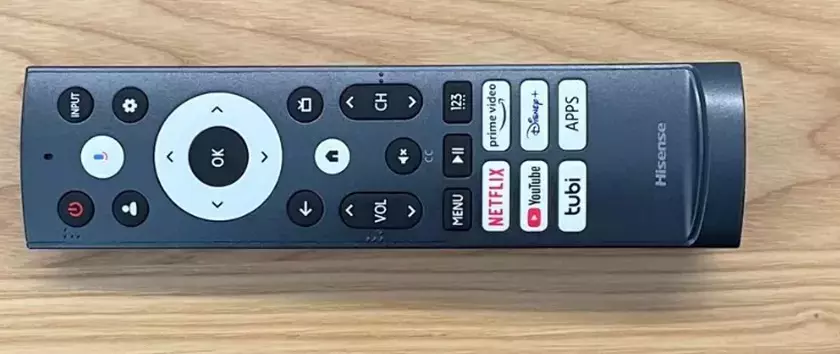 App di streaming della smart TV Hisense U8N