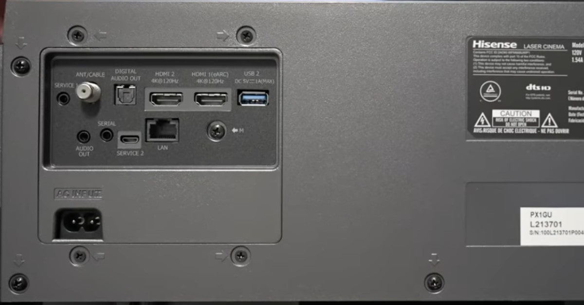 Hisense PX1-PRO proiettore smart 4k