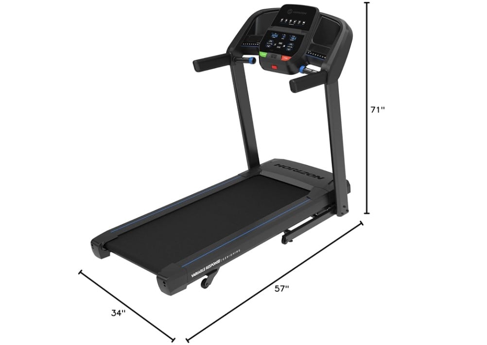 Horizon Fitness T101 Tapis roulant meno di 1000 euro