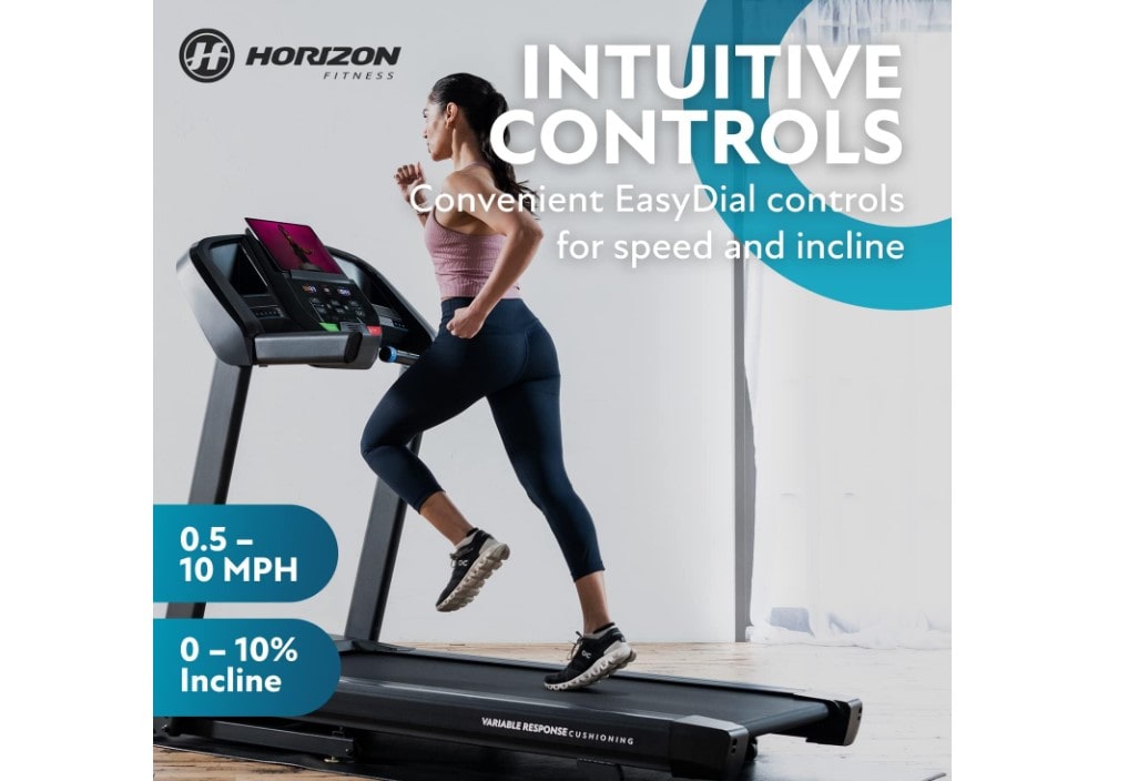 Horizon Fitness T101 Tapis roulant 1000€