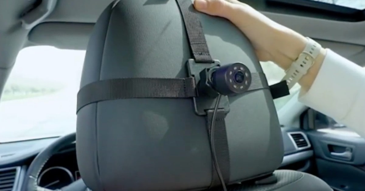 Itomoro Telecamera per auto per bambini rivolta all'indietro