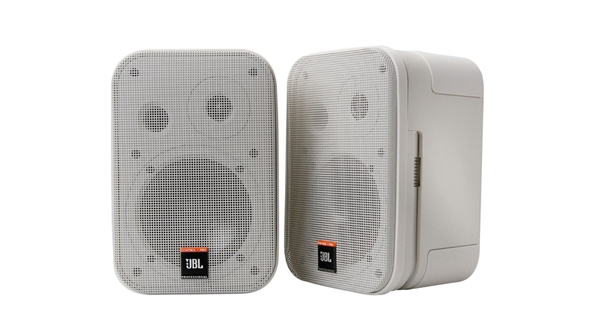 JBL C1PRO-WH migliori altoparlanti montati a muro