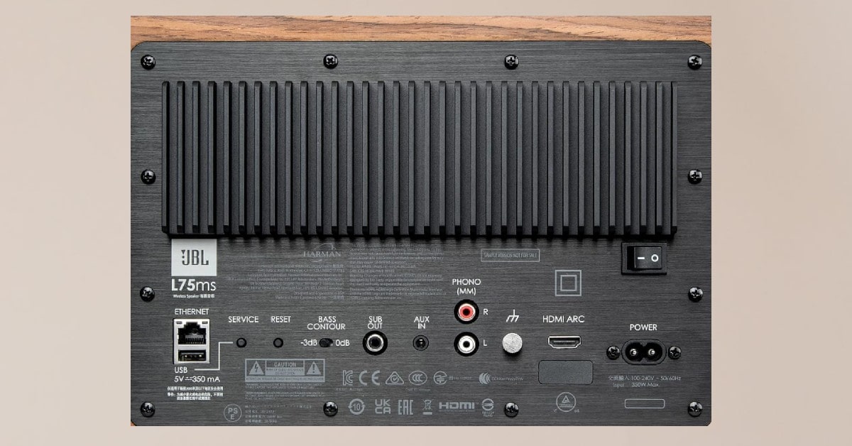 Mini impianto stereo JBL L75ms Music