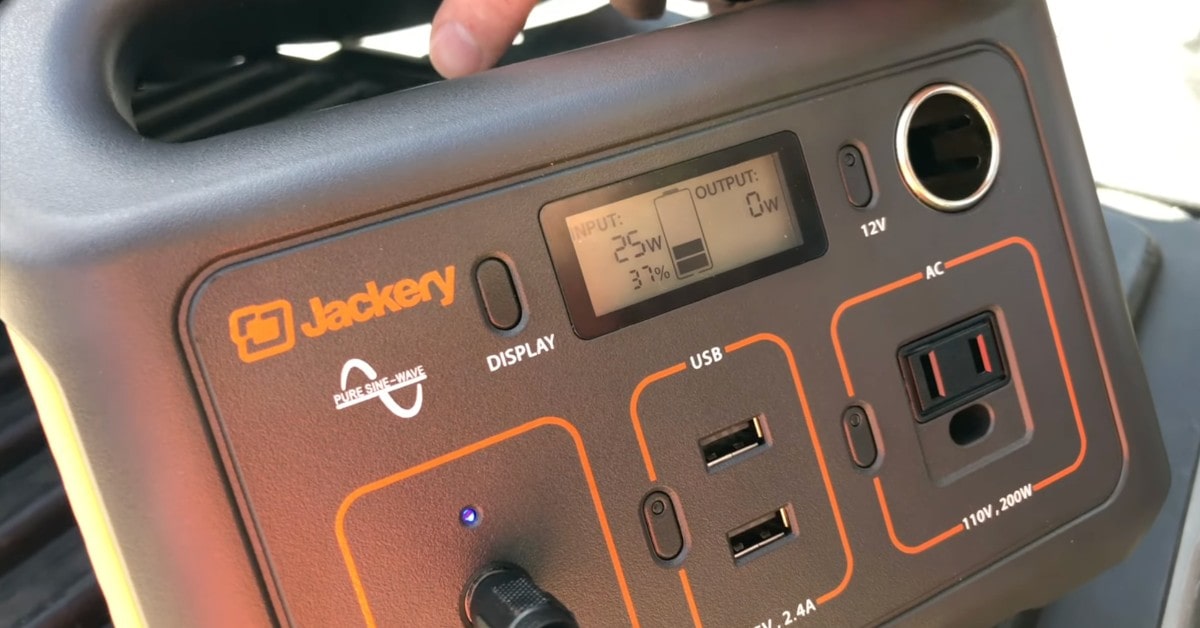 Jackery 240 migliore power station