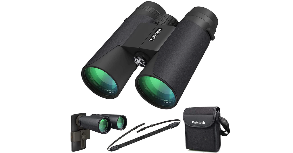 Kylietech UW-090 12x42 migliori binocoli compatti per birdwatching