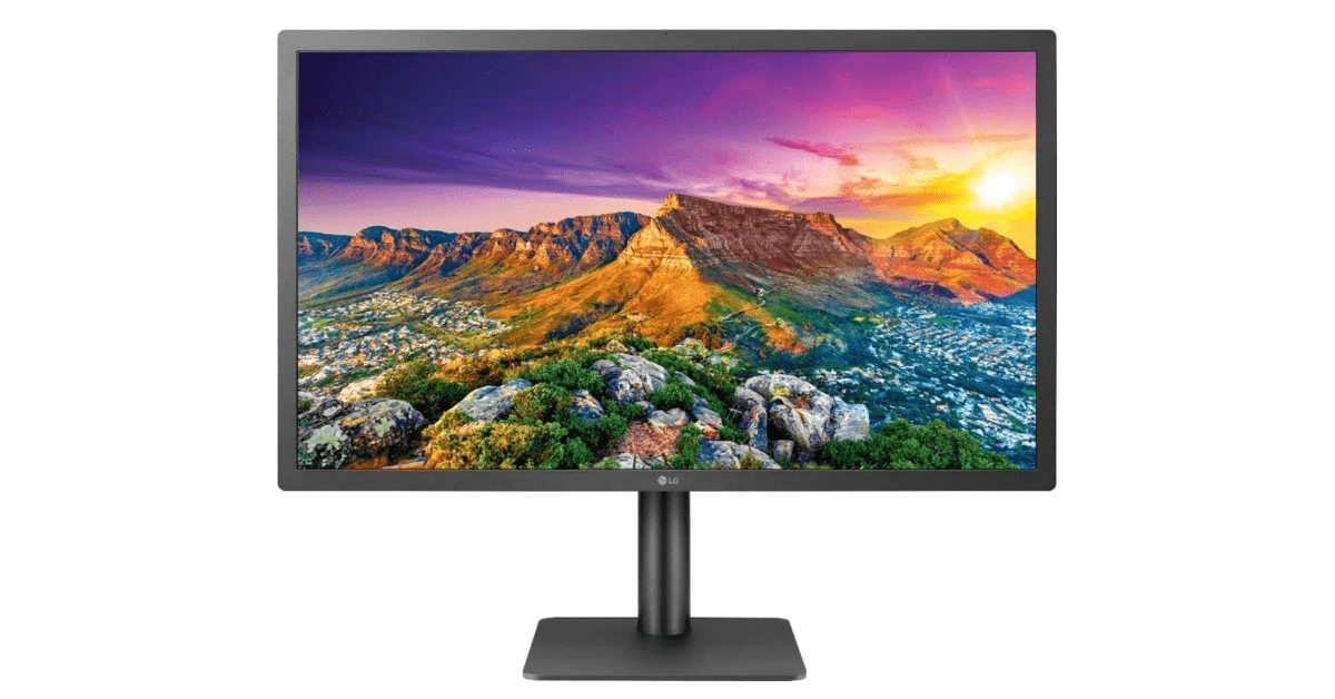 LG 24MD4KL-B monitor per mac studio