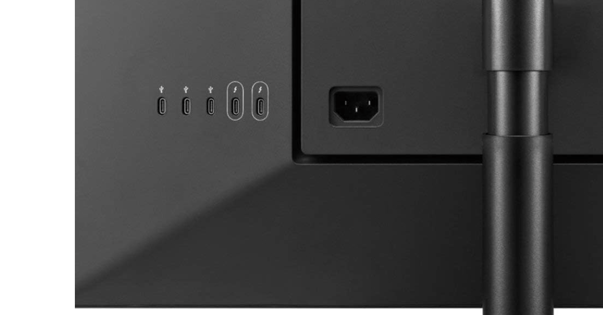 LG 24MD4KL-B 24 schermo thunderbolt