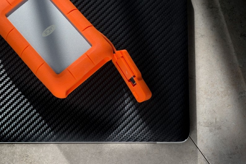 LaCie Rugged USB-C 5TB archiviazione foto professionale