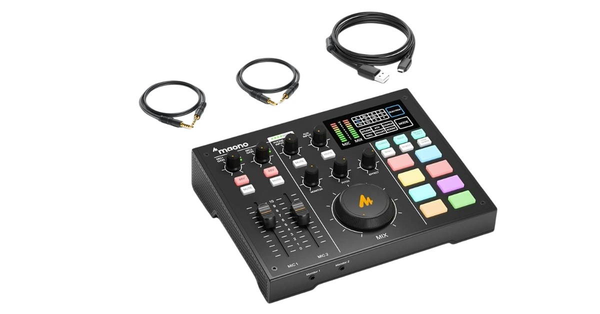 Maonocaster AM100 migliori mixer audio professionali
