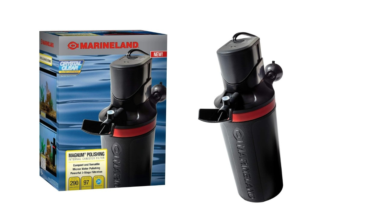 Marineland Magnum Polishing Internal Canister (Ml90770)sistema di filtrazione per tartarughe d’acqua