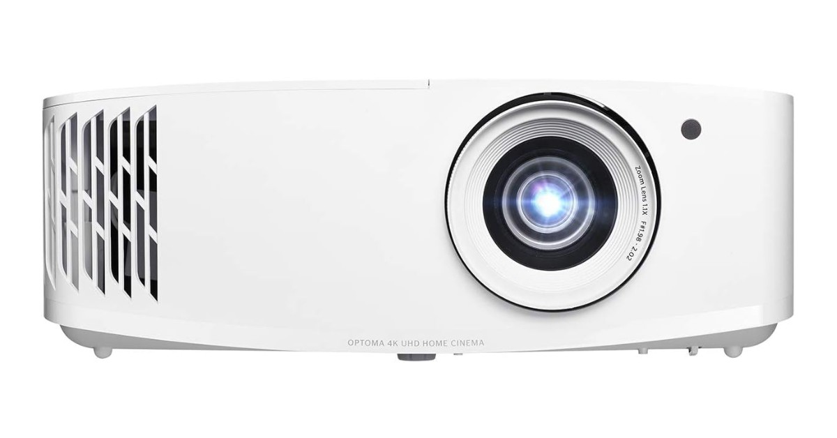 Optoma UHD38 ps5 su proiettore