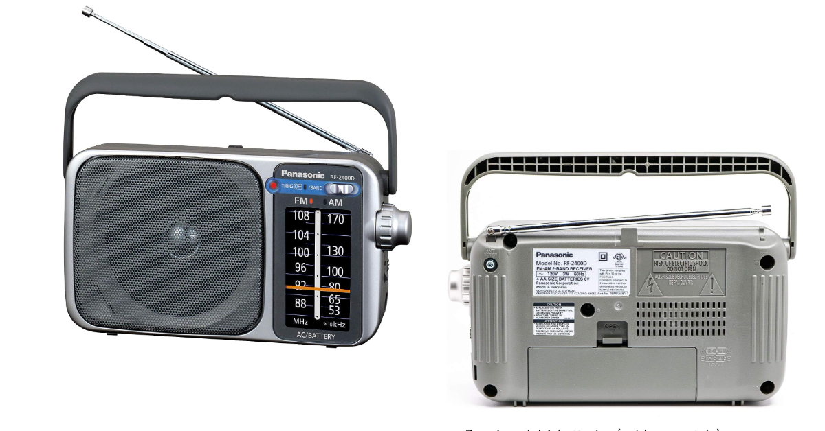 PANASONIC RF-2400 migliore radio portatile