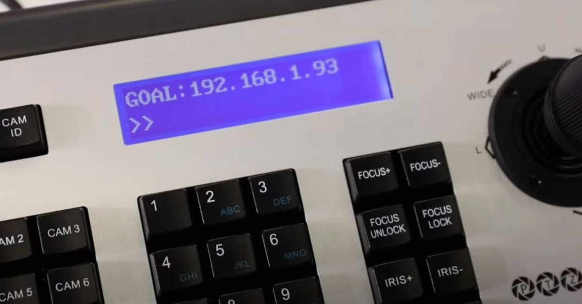 miglior controller per telecamera PTZ PTZOptics PT-JOY-G3