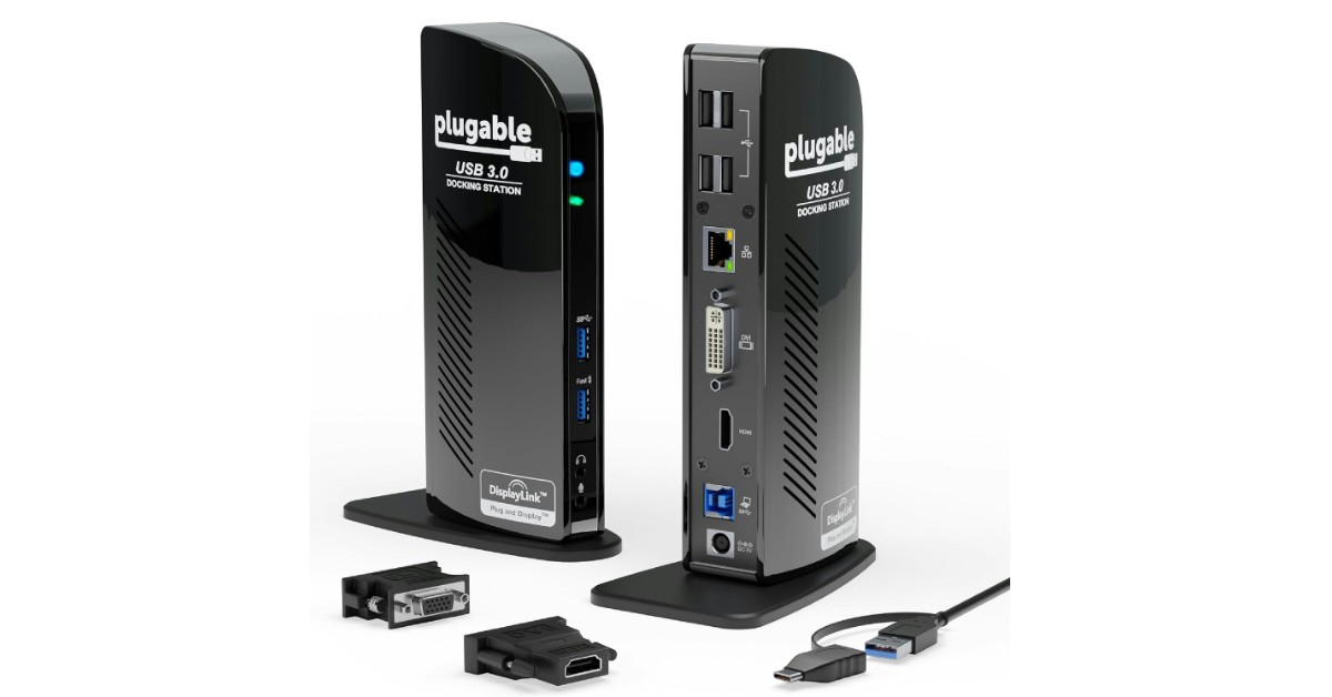 Docking station universale Plugable (UD-3900) per thinkpad lenovo