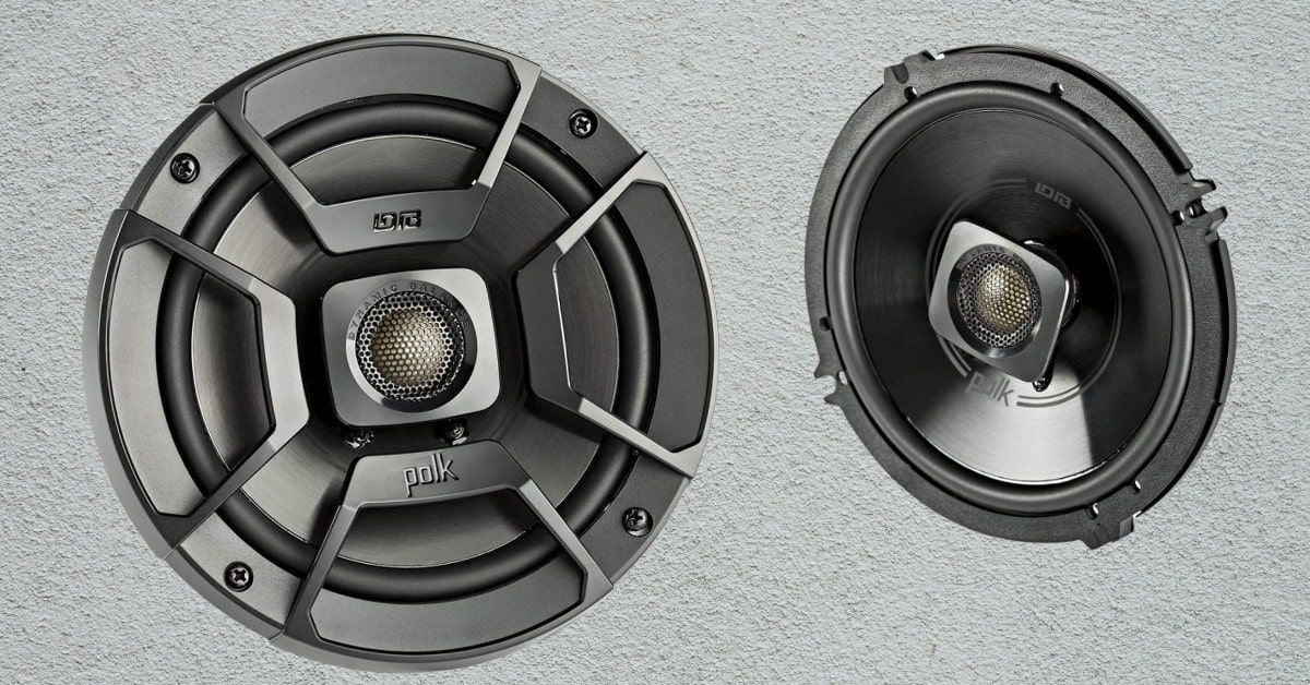 Polk Audio DB652 6.5 migliori altoparlanti da auto 6.5 pollici per bassi