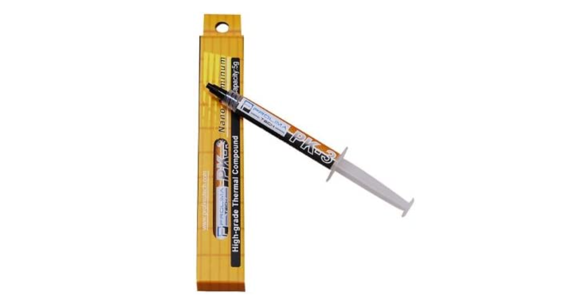 Prolimatech Pk-3 Pasta termica in alluminio nano per computer portatili