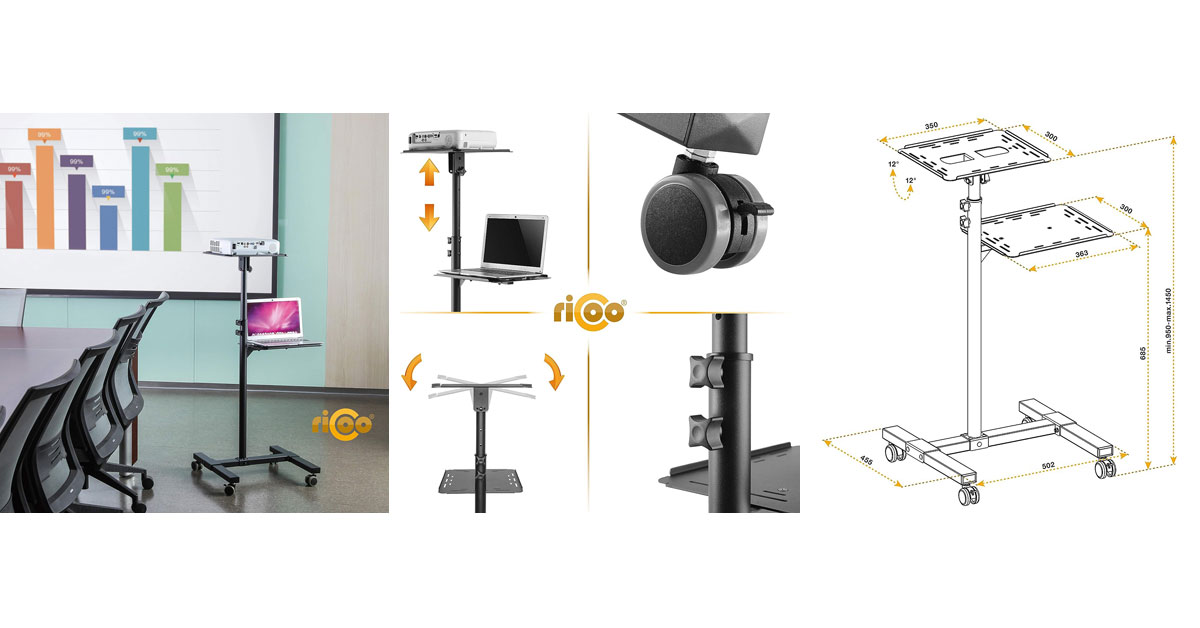 RICOO supporto per proiettore da esterno