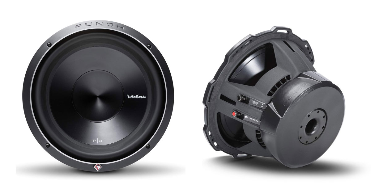 Rockford Fosgate Punch P3D2-12 miglior elenco di subwoofer spl