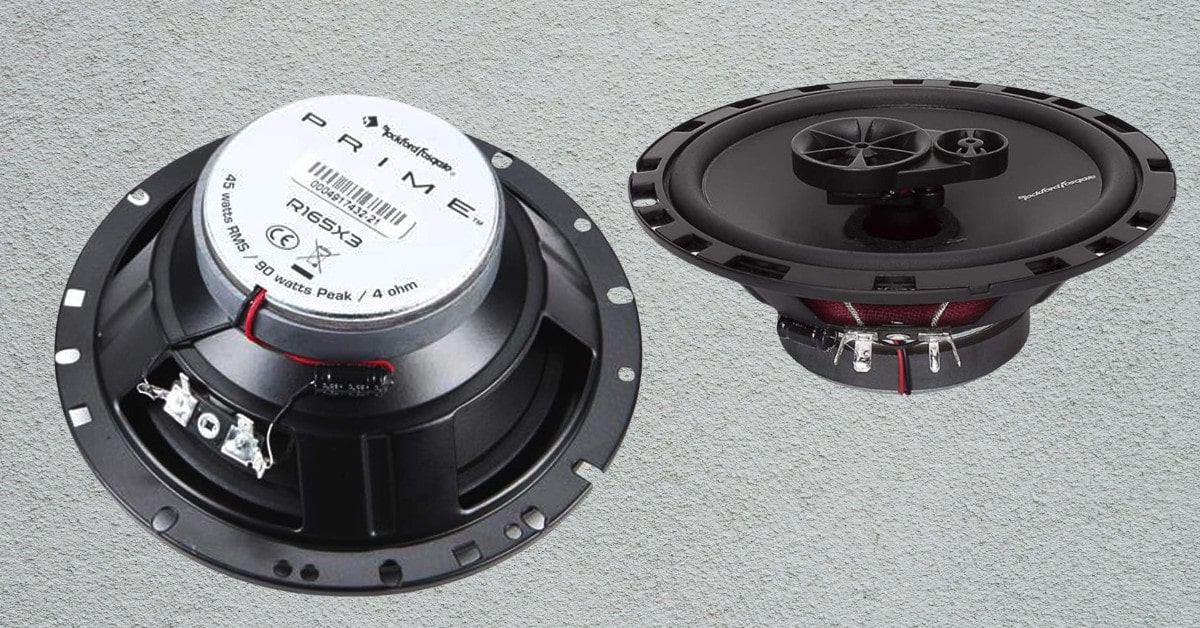 Rockford Fosgate R165X3 altoparlanti da porta 6.5 pollici per bassi