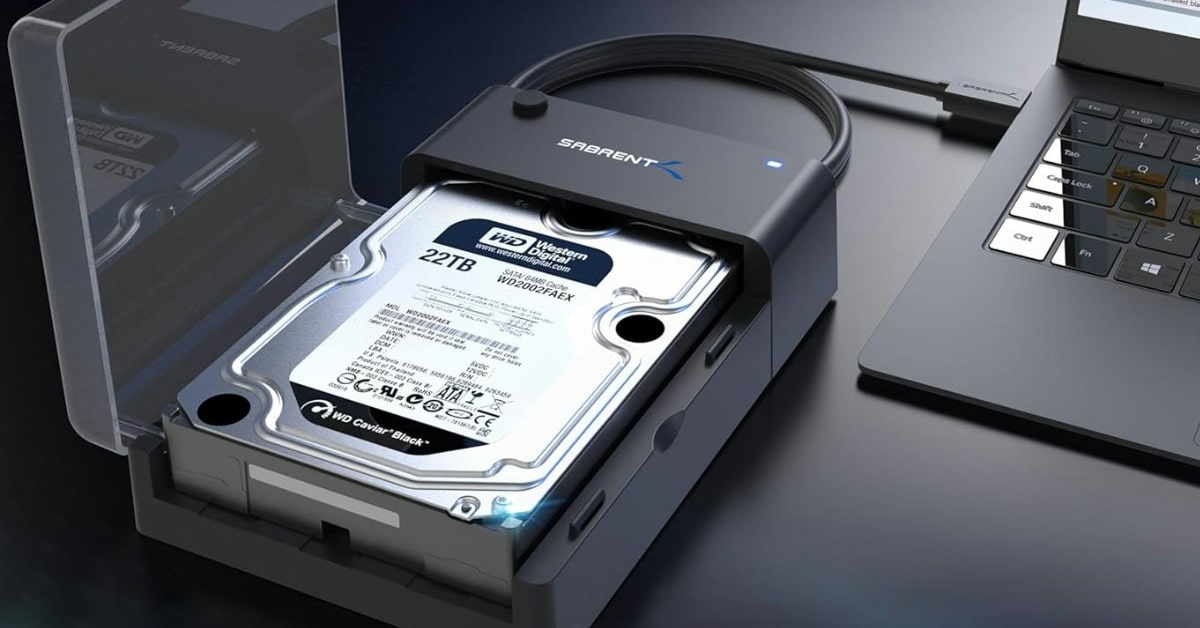 SABRENT EC-DFLT USB 3.0 docking station per hard disk