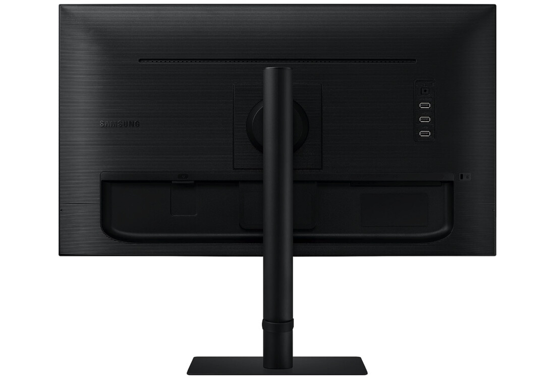 Monitor in modalità verticale SAMSUNG S80A per la programmazione