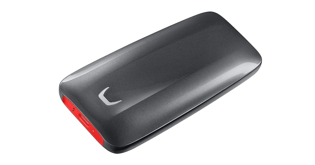 Samsung X5 external ssd per l'editing video