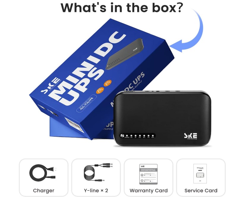 Router di alimentazione di backup SKE DC20000 Plus