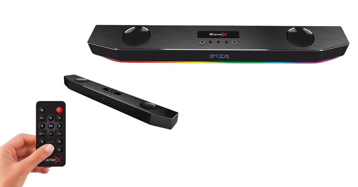 SOUND BLASTERX KATANA migliori soundbar per pc