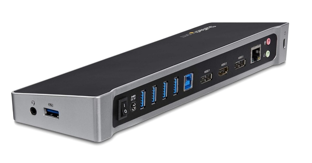 STARTECH.COM TRIPLO MONITOR miglior docking station per laptop