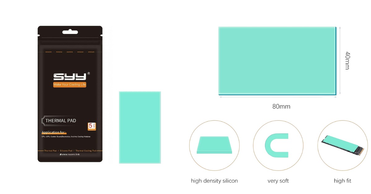 Pad termici per gpu SYY