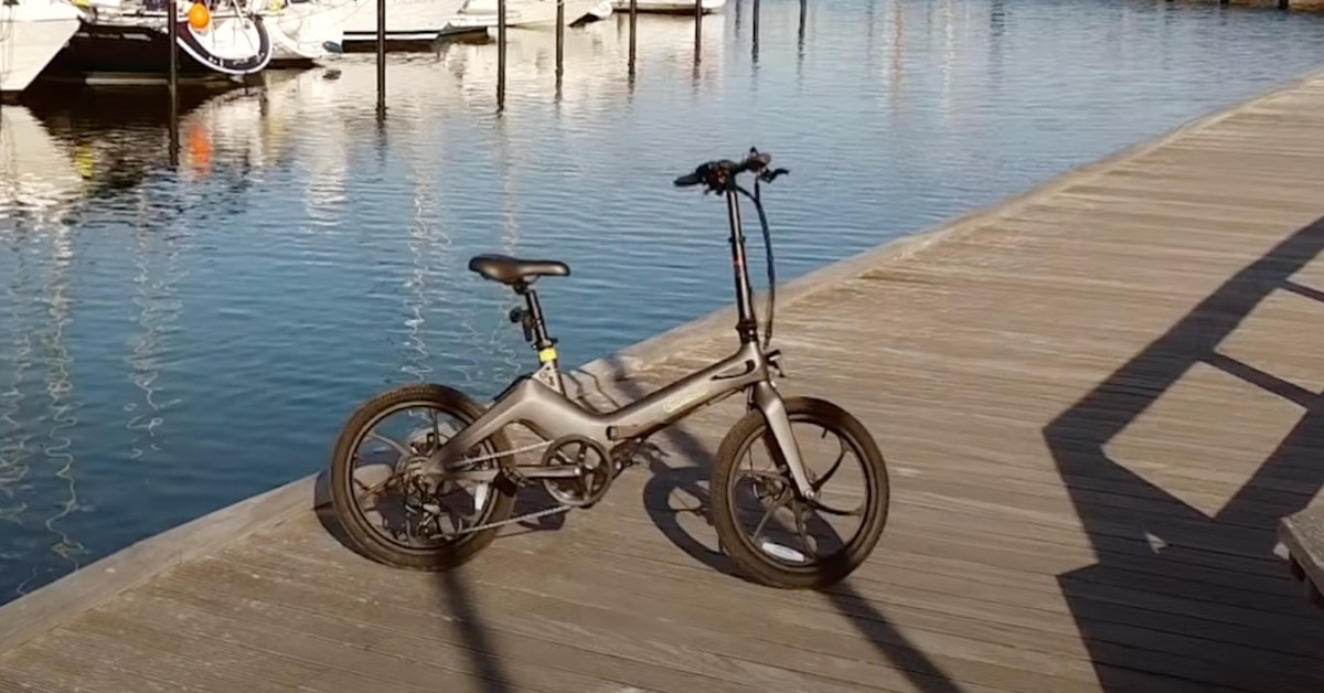 SachsenRAD E-Folding F11 bici pieghevole ciclista pesante