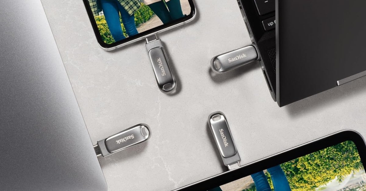 SanDisk 1TB Ultra Dual Drive Luxe hub usb per dj