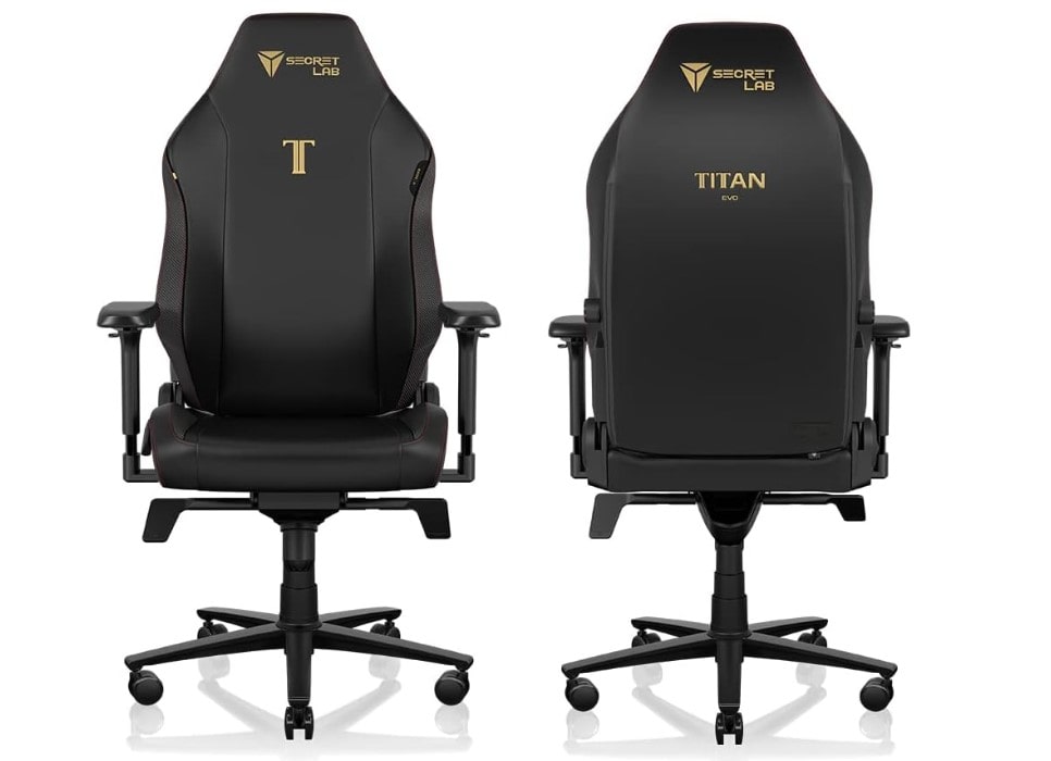 TITAN Evo di Secretlab sedia gaming pro setup